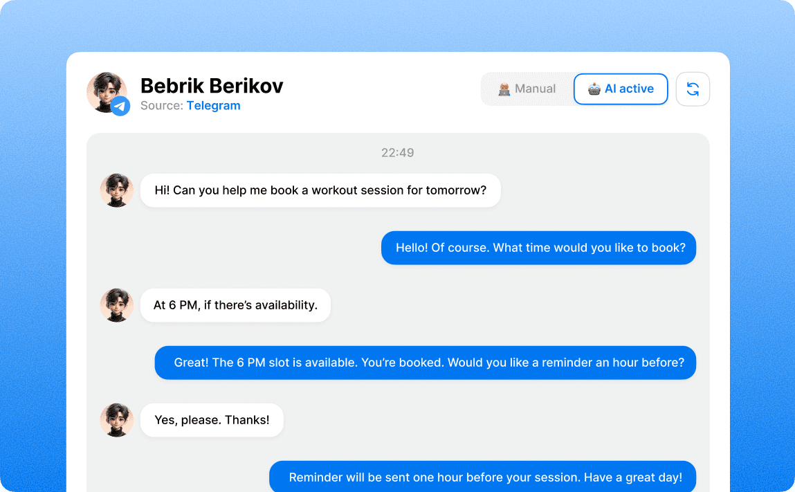 Dialog history + transcriptions